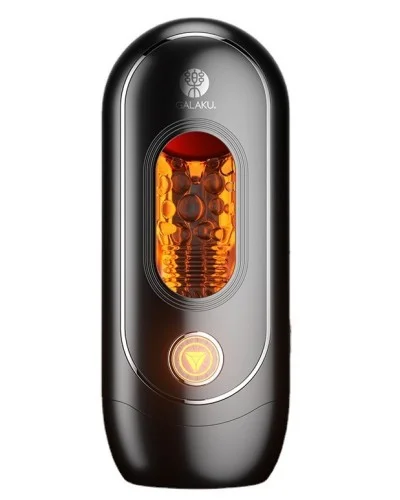 Masturbateur Devourer Noir - 10 Vibrations  sextoys et accessoires sur La Boutique du Hard