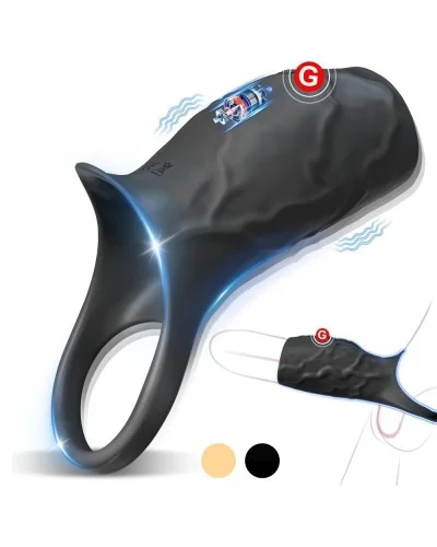 Manchon vibrant Extivibe 9 x 4.5 cm Noir sextoys et accessoires sur La Boutique du Hard