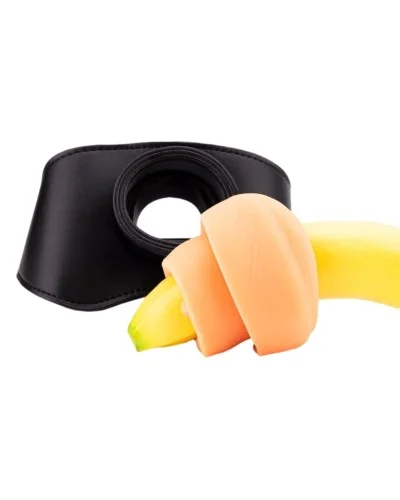 Bâillon avec Masturbateur entrée pussy Pushity 30mm sextoys et accessoires sur La Boutique du Hard