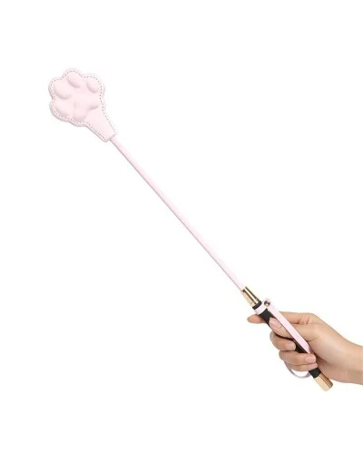 Cravache Patte Pawvelvet Rose 52cm sextoys et accessoires sur La Boutique du Hard