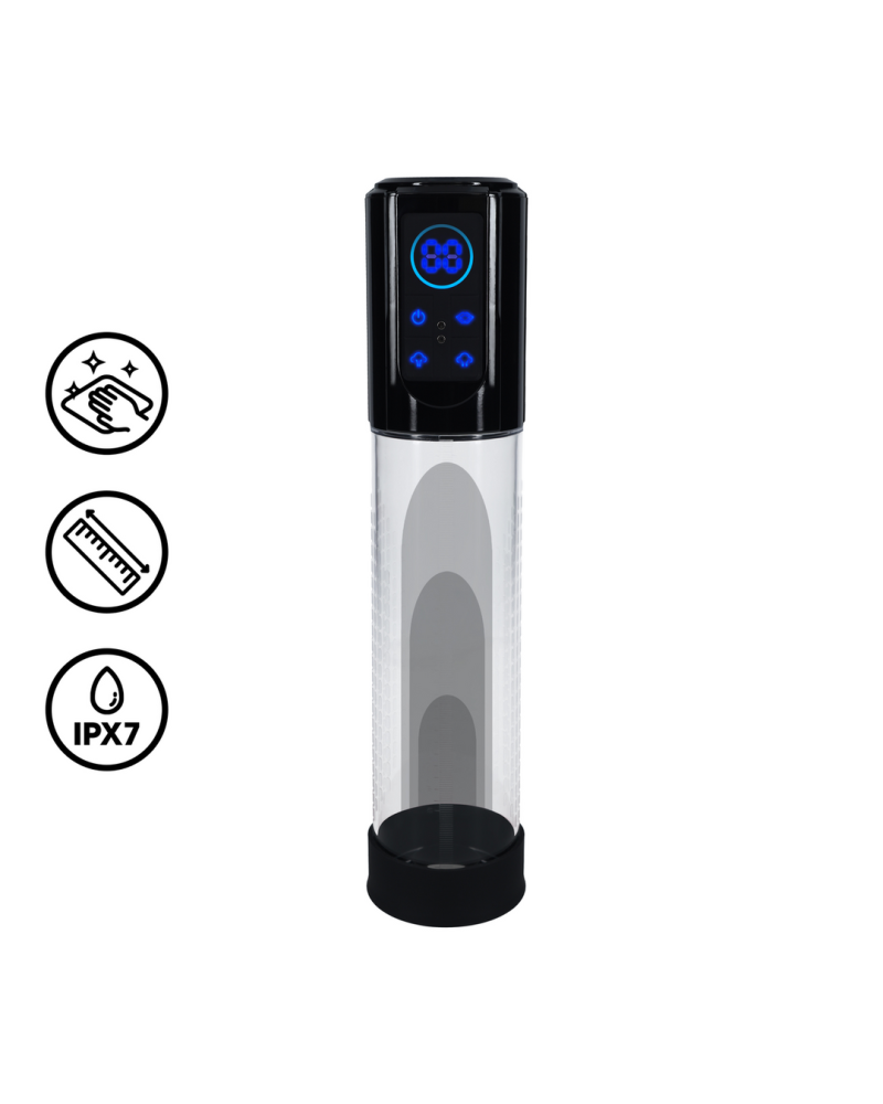 Pompe à pénis Megalift 20 x 6 cm Noire sextoys et accessoires sur La Boutique du Hard