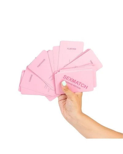Jeu de cartes Sexmatch massage edition sextoys et accessoires sur La Boutique du Hard
