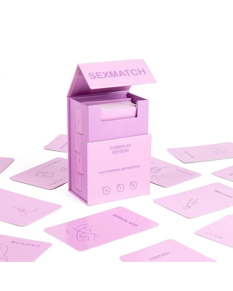 Jeu de cartes Sexmatch foreplay edition sextoys et accessoires sur La Boutique du Hard