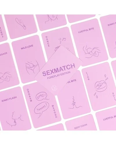 Jeu de cartes Sexmatch foreplay edition sextoys et accessoires sur La Boutique du Hard