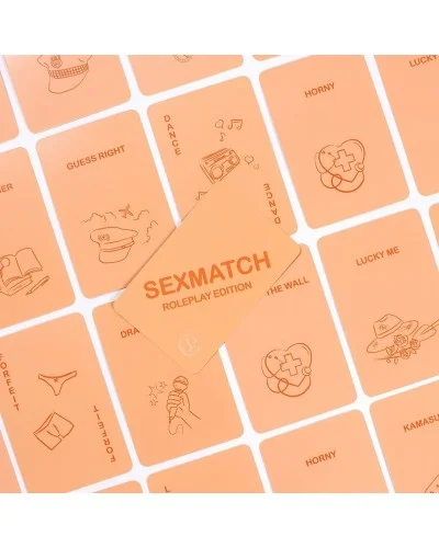 Jeu de cartes Sexmatch roleplay edition sextoys et accessoires sur La Boutique du Hard