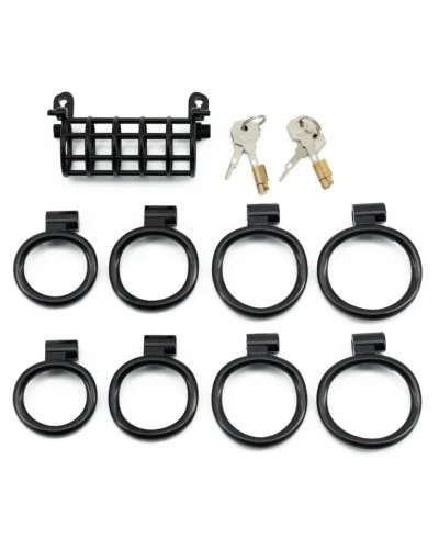 Double Cage Dulock 12 x 3.5cm sextoys et accessoires sur La Boutique du Hard