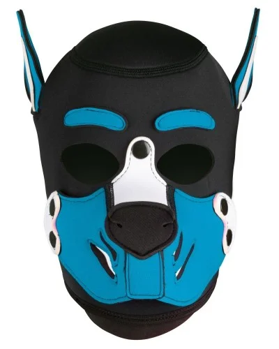 Cagoule Husky Bleu turquoise sextoys et accessoires sur La Boutique du Hard
