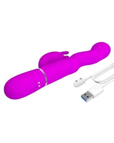 Vibro rabbit Laursen 14 x 3.7cm  sextoys et accessoires sur La Boutique du Hard