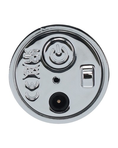 Mini Vibro + 4 embouts Angel Argent sextoys et accessoires sur La Boutique du Hard