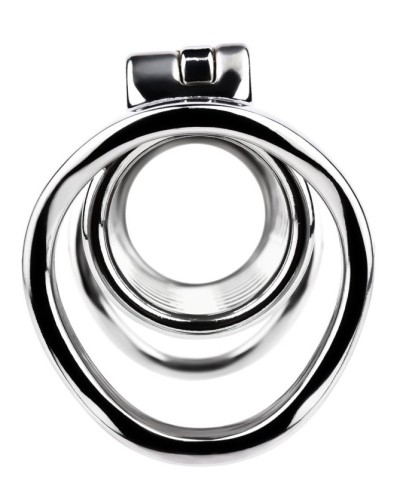 Double Cage Steelock 15 x 3.7cm sextoys et accessoires sur La Boutique du Hard