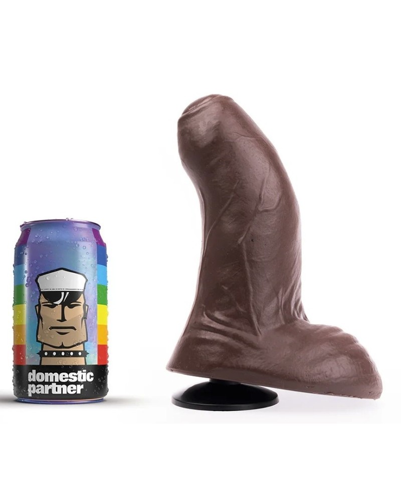 Gode DP107BR Frederick Marron M 17 x 7.5cm sextoys et accessoires sur La Boutique du Hard