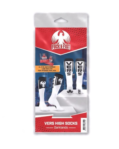 CHAUSSETTES HAUTE DARKLANDS VERS sextoys et accessoires sur La Boutique du Hard