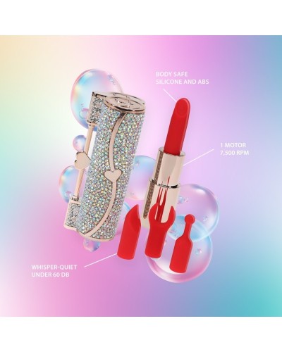 Mini Vibro + 4 embouts Sparkle sextoys et accessoires sur La Boutique du Hard