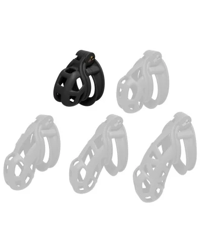 Cage Contrik Noire S 6.5 x 3.6cm sextoys et accessoires sur La Boutique du Hard