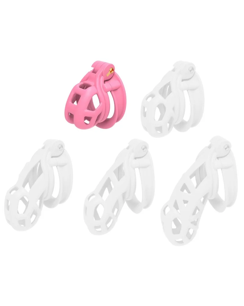 Cage Contrik Rose S 6.5 x 3.6cm sextoys et accessoires sur La Boutique du Hard