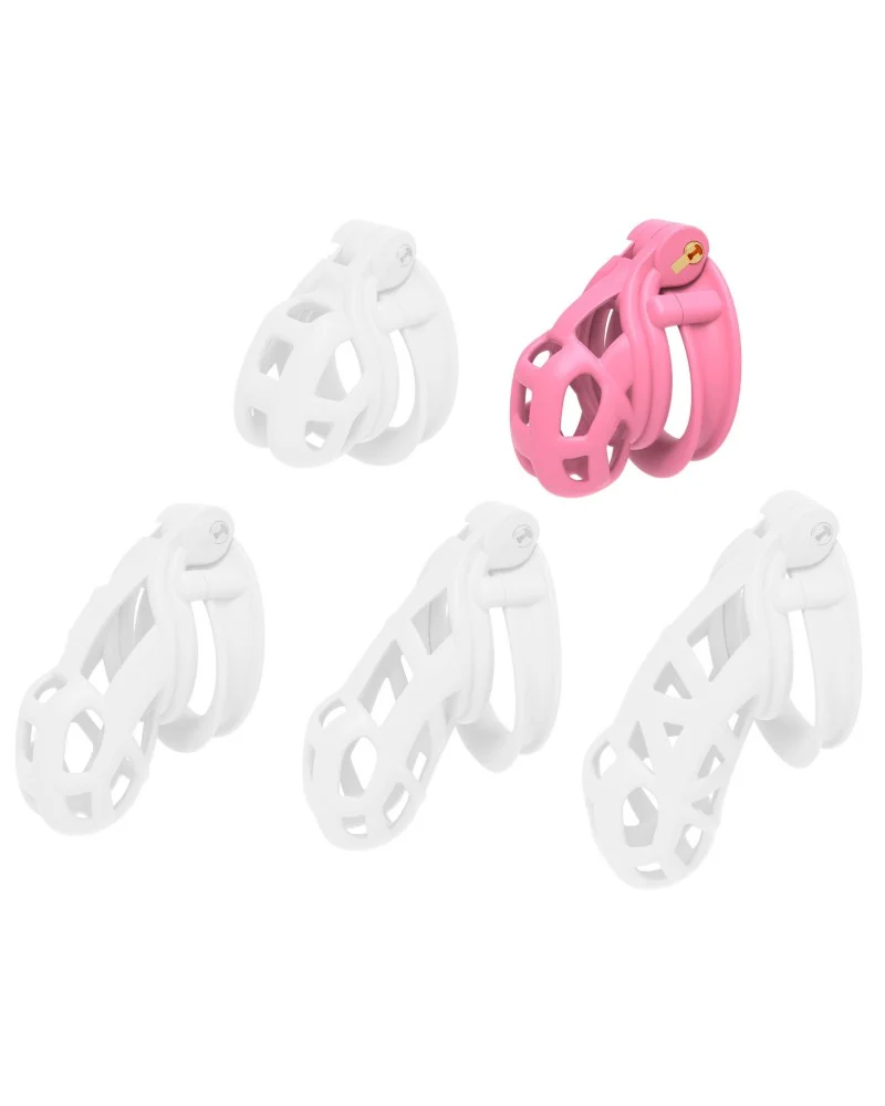 Cage Contrik Rose M 7.5 x 3.6cm sextoys et accessoires sur La Boutique du Hard