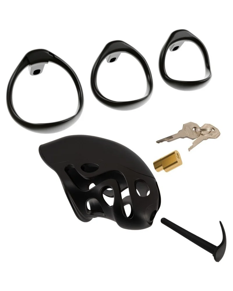 Cage avec Plug Kafig 8.5 x 4cm sextoys et accessoires sur La Boutique du Hard