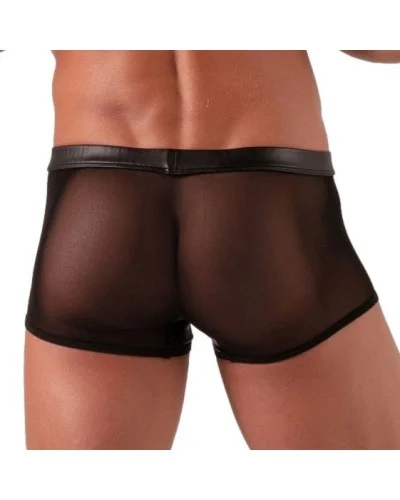 Boxer avec zip Rebel Noir sextoys et accessoires sur La Boutique du Hard