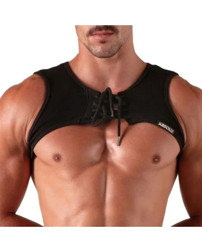 Harnais avec lacets Laced Noir sextoys et accessoires sur La Boutique du Hard