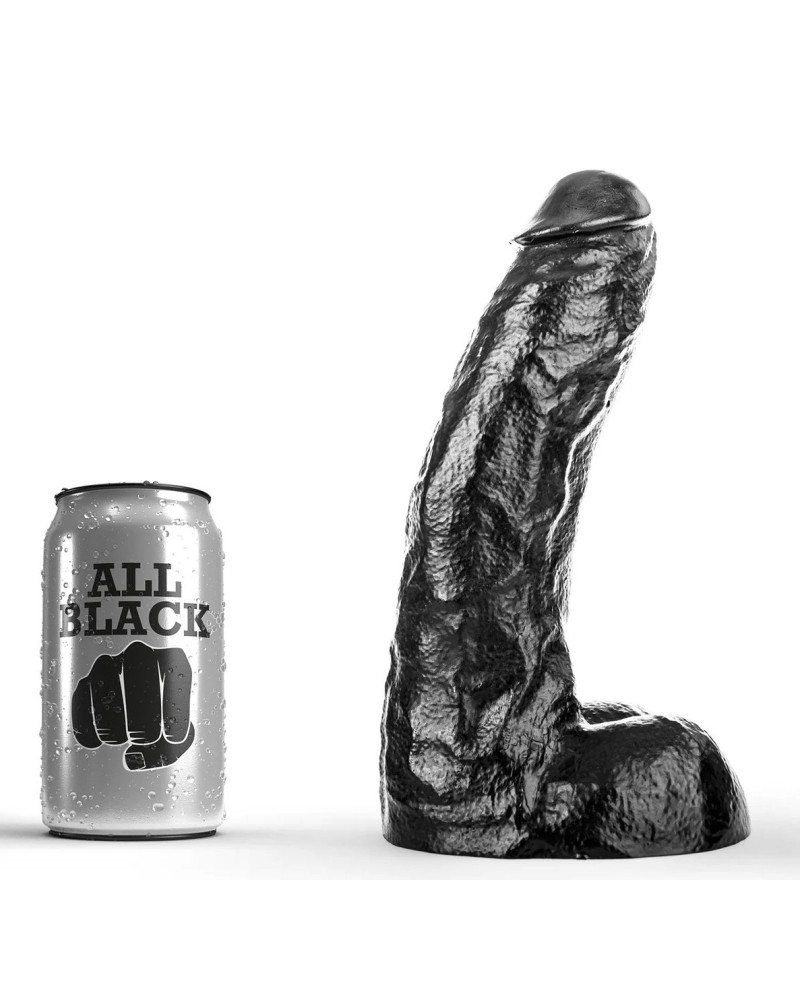 Gode AB67 Ray All Black 22 x 6.5cm sextoys et accessoires sur La Boutique du Hard