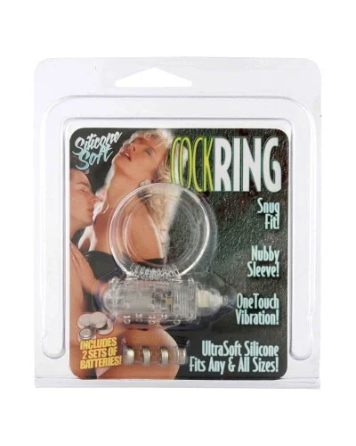 Anneau Vibrant Clear sextoys et accessoires sur La Boutique du Hard