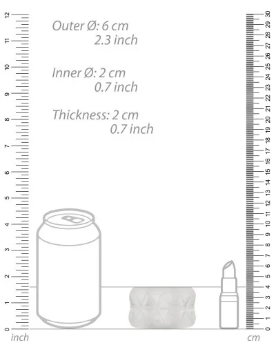 Anneau de masturbation Réversible Textured Sono n°92 sextoys et accessoires sur La Boutique du Hard