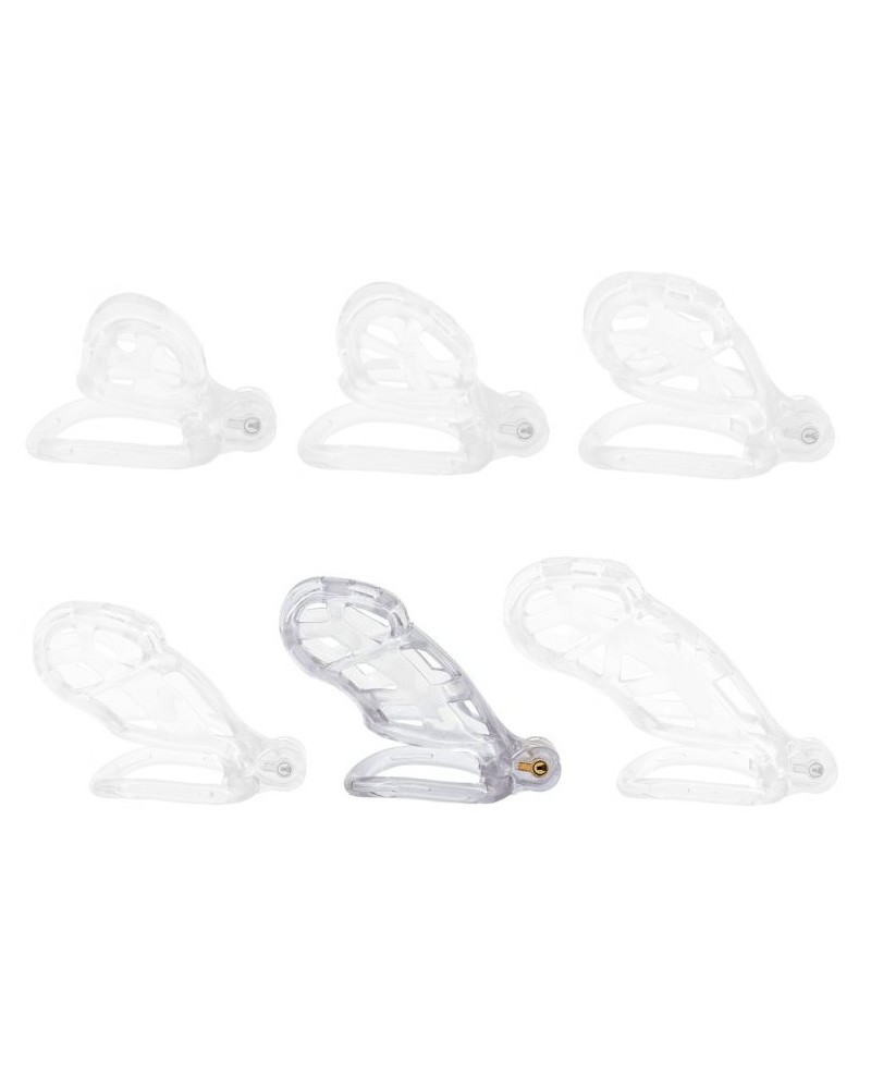 Cage Robat Transparente XXL 10 x 3.7cm sextoys et accessoires sur La Boutique du Hard