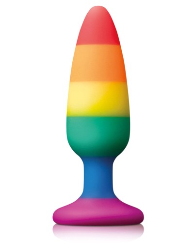 Plug en silicone Rainbow 12 x 3.8 cm pas cher