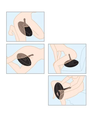 Coussin gonflable ovale Love ball 14 x 4.2cm sextoys et accessoires sur La Boutique du Hard