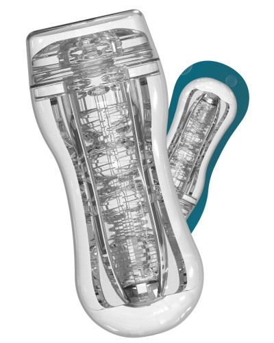 Masturbateur transparent Clear Wave sextoys et accessoires sur La Boutique du Hard