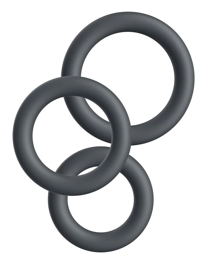 Lot de 3 Cockrings Plizplay 35-45mm sextoys et accessoires sur La Boutique du Hard