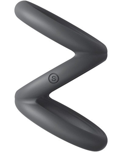 Cockring Triplicock Gris S 40mm sextoys et accessoires sur La Boutique du Hard