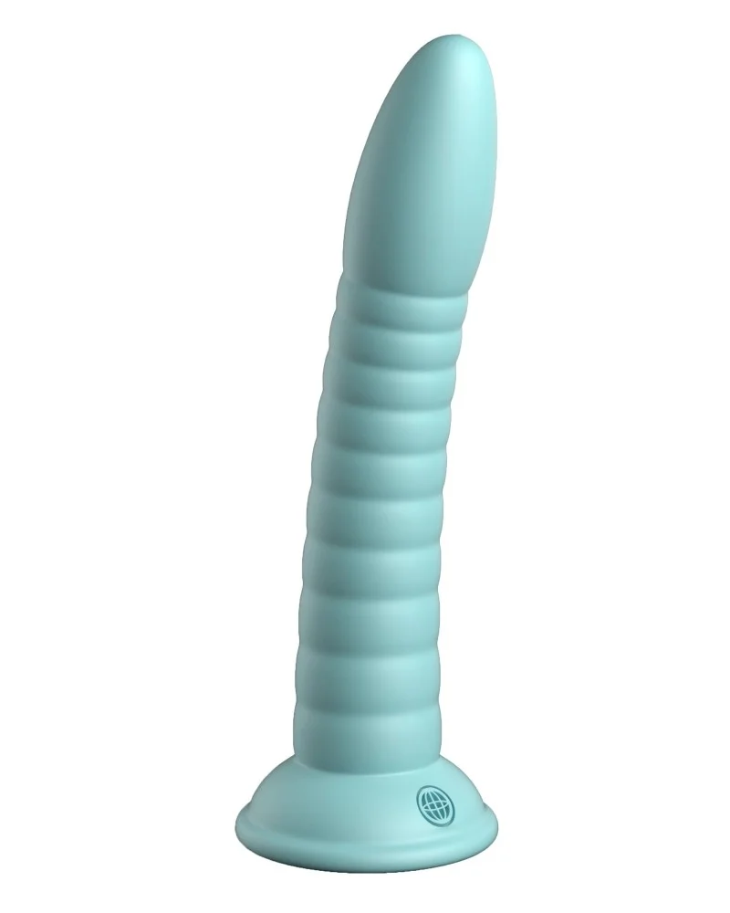 Gode Silicone Wild Thing 18 x 3.5cm Turquoise sextoys et accessoires sur La Boutique du Hard