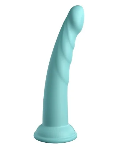 Gode silicone Slim Seven 18 x 3.6cm Turquoise sextoys et accessoires sur La Boutique du Hard