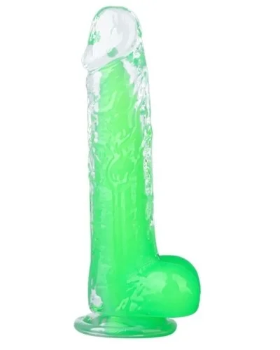 Gode transparent Jelly Mut XS 12 x 3cm Vert sextoys et accessoires sur La Boutique du Hard