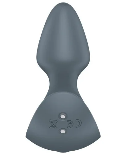 Plug anal vibrant Booty Absolute 1 Gris sextoys et accessoires sur La Boutique du Hard