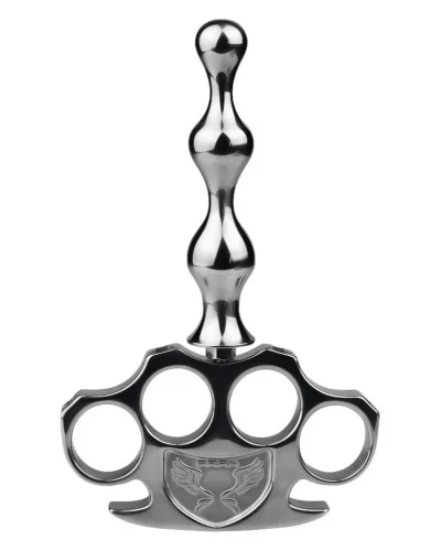 Plug en métal Knuckles ass 12 x 2.7cm sextoys et accessoires sur La Boutique du Hard