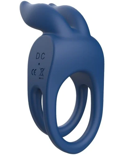 Cockring vibrant Fierce Rabbit 30mm Bleu sextoys et accessoires sur La Boutique du Hard