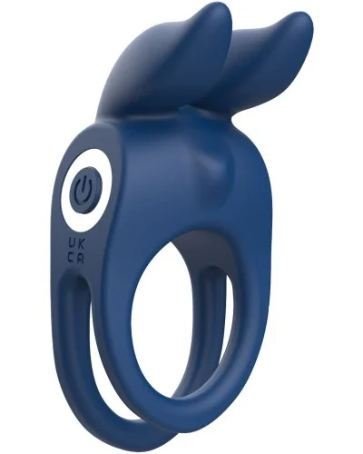Cockring vibrant Fierce Rabbit 30mm Bleu sextoys et accessoires sur La Boutique du Hard