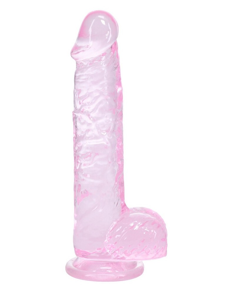 Gode Crystal Clear Rose 11 x 2.7cm sextoys et accessoires sur La Boutique du Hard