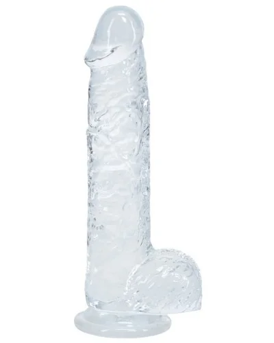 Gode Crystal Clear Transparent 11 x 2.7cm sextoys et accessoires sur La Boutique du Hard