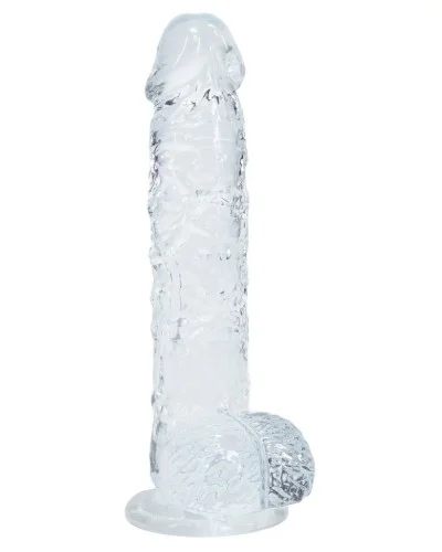 Gode Crystal Clear Transparent 11 x 2.7cm sextoys et accessoires sur La Boutique du Hard