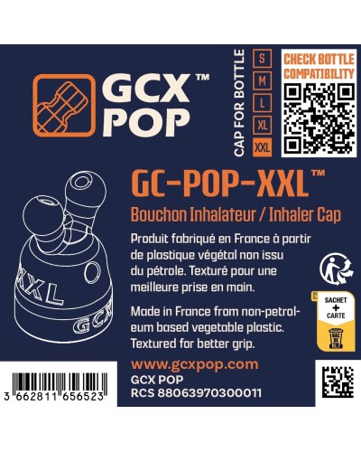 Bouchon Diffuseur précis d'Arôme GC-POP Taille XXL sextoys et accessoires sur La Boutique du Hard