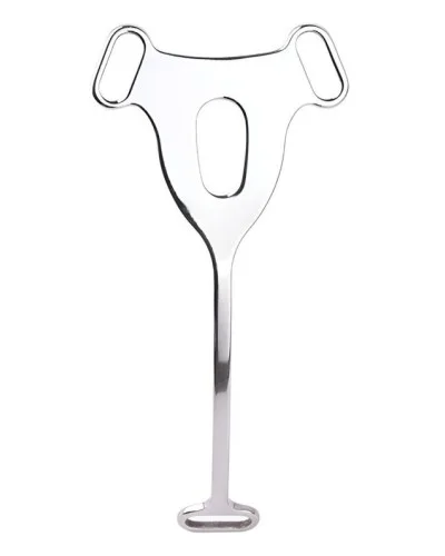 Dispositif Fem Fall-V en métal Sangle noire sextoys et accessoires sur La Boutique du Hard