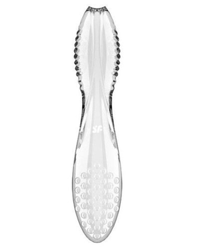 Gode en verre Dazzling crystal 2 Transparent 20 x 3.8cm sextoys et accessoires sur La Boutique du Hard