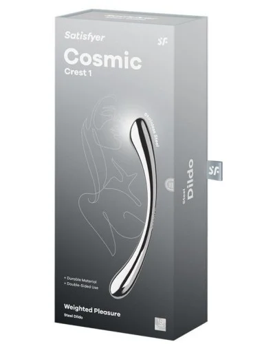 Gode métal Cosmic crest 1 22 x 3cm sextoys et accessoires sur La Boutique du Hard