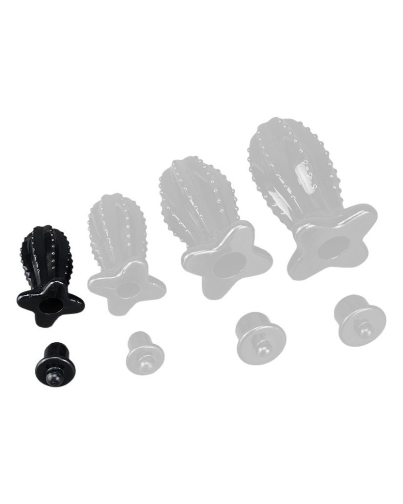 Plug tunnel avec bouchon Kaktus S 6.5 x 4cm sextoys et accessoires sur La Boutique du Hard