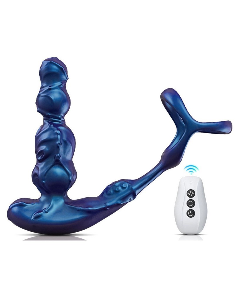 Plug vibrant + Ballstretcher Penerotaty 10 x 3.3cm sextoys et accessoires sur La Boutique du Hard