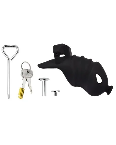 Cage Dolphic Noire M 11 x 3.5cm sextoys et accessoires sur La Boutique du Hard