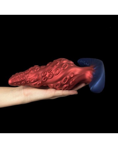 Plug Knotak Rouge S 13 x 4.7cm sextoys et accessoires sur La Boutique du Hard